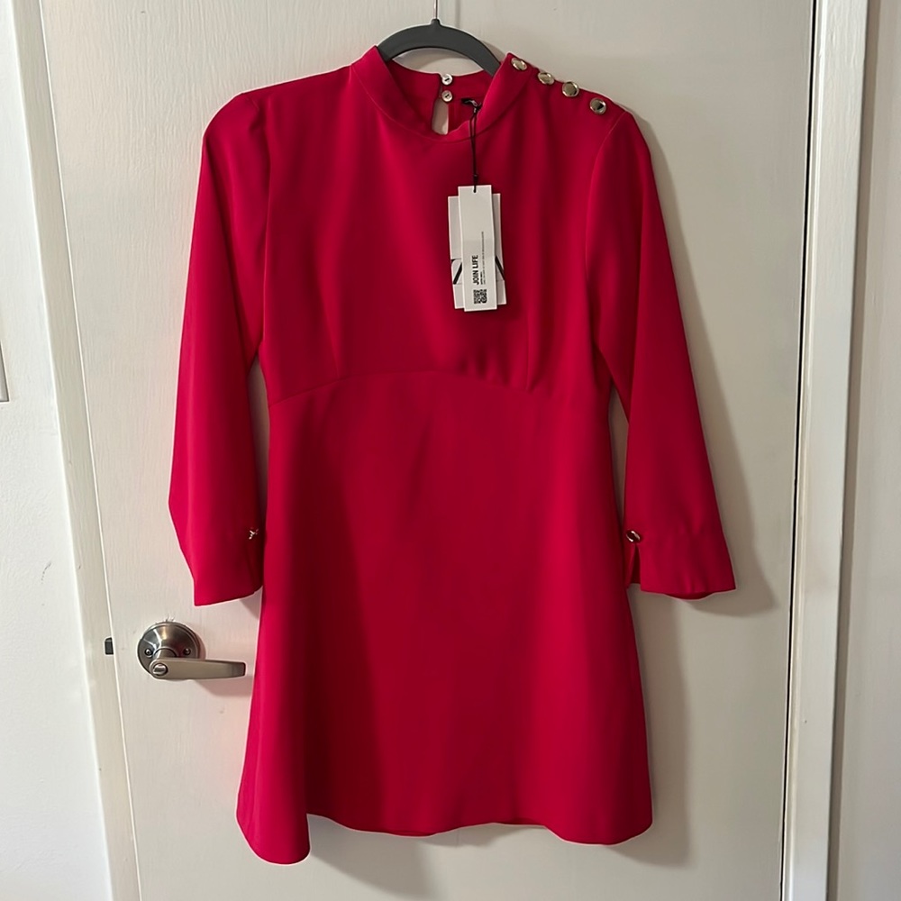 Pink Zara mini dress
